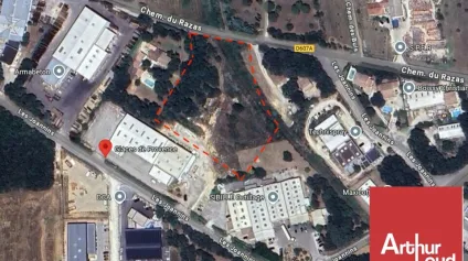 MALATAVERNE - A VENDRE TERRAIN DE 6 940 M2 avec permis accepté pour construction de locaux d'activité. - Offre immobilière - Arthur Loyd