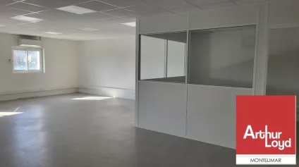 MONTELIMAR - ZONE DU MEYROL - A LOUER PLATEAU DE BUREAUX DE 118 M2 DIVISIBLE - Offre immobilière - Arthur Loyd