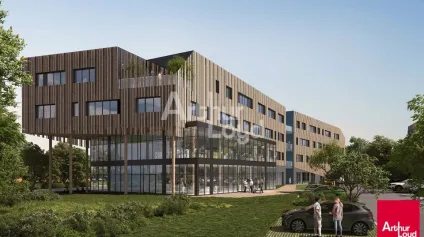 Angers, quartier tertiaire Orgemont, bureaux de 599 m² situés au RDC d'un programme neuf - Offre immobilière - Arthur Loyd