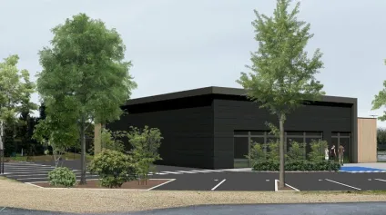 Secteur Châlons-en-Champagne Rive Gauche - local commercial à construire d'une superficie de 352,79 m2 et 17 emplacements de stationnement!<br /> - Offre immobilière - Arthur Loyd