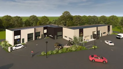 A VENDRE A LOUER - CELLULE ARTISANALE 518 M² PENHOAT PLABENNEC - Offre immobilière - Arthur Loyd