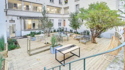 Espace de travail partagé Paris 19 : Bureau opéré 450 m² clé en main - Offre immobilière - Arthur Loyd