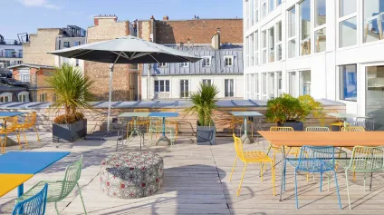 Bureaux opérés Paris 8 : Espaces privatifs, terrasse végétalisée - Offre immobilière - Arthur Loyd