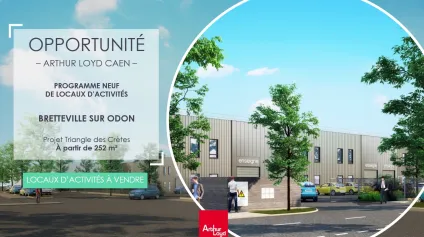 <br />Local d'activité Bretteville Sur Odon 348 m2<br /> - Offre immobilière - Arthur Loyd