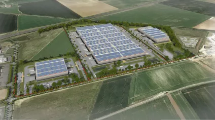 En façade autoroutière, programme d'entrepôts logistiques à construire dans la région de l'Aisne - Offre immobilière - Arthur Loyd