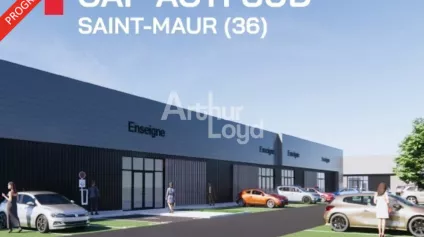 CHATEAUROUX ST MAUR CAP SUD - CELLULE d'ACTIVITES - A VENDRE - 300-600m² - Offre immobilière - Arthur Loyd