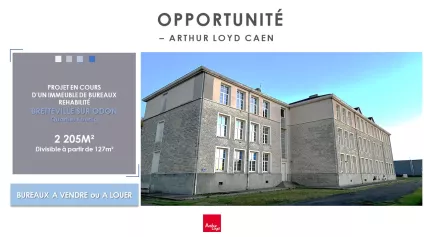 Opportunité Bâtiment Bretteville sur Odon - Quartier Koening - Offre immobilière - Arthur Loyd