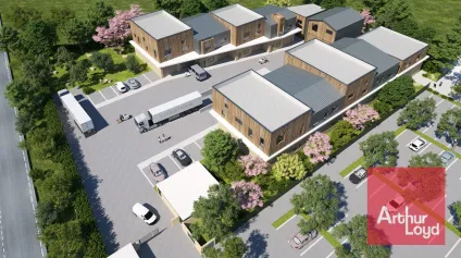 Local d'activité à vendre divisibles dès 122 m² à Sussargues avec mezzanine - Offre immobilière - Arthur Loyd