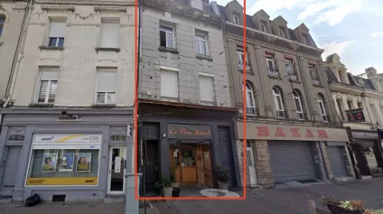 Immeuble mixte 216 m² à louer - Local commercial + logements, hyper-centre de Douai, visibilité XXL et flux important - Offre immobilière - Arthur Loyd