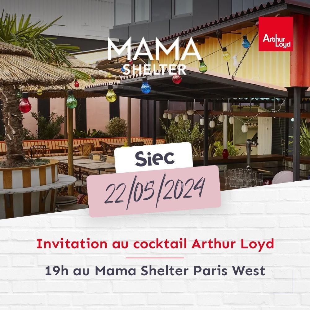 Mama Shelter invitation Arthur Loyd