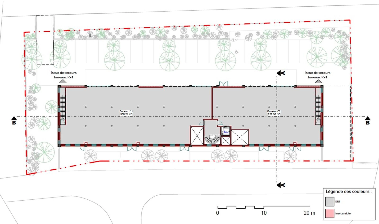 Bureaux neufs à vendre ou à louer - Ensemble immobilier divisible à Mèze sur axe stratégique RD613