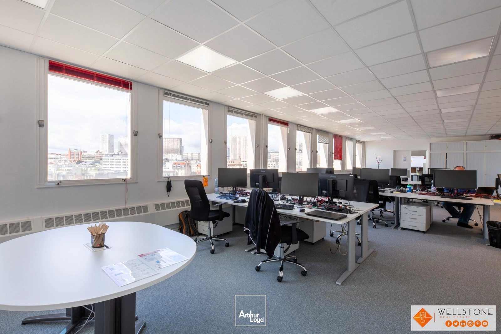 Bureaux à louer - Paris 13