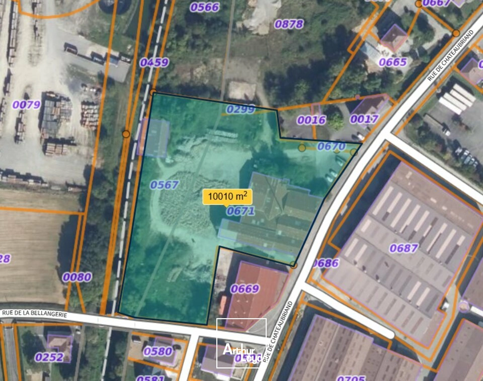 ARGENTRE DU PLESSIS - TERRAIN A VENDRE - 10 000 M²