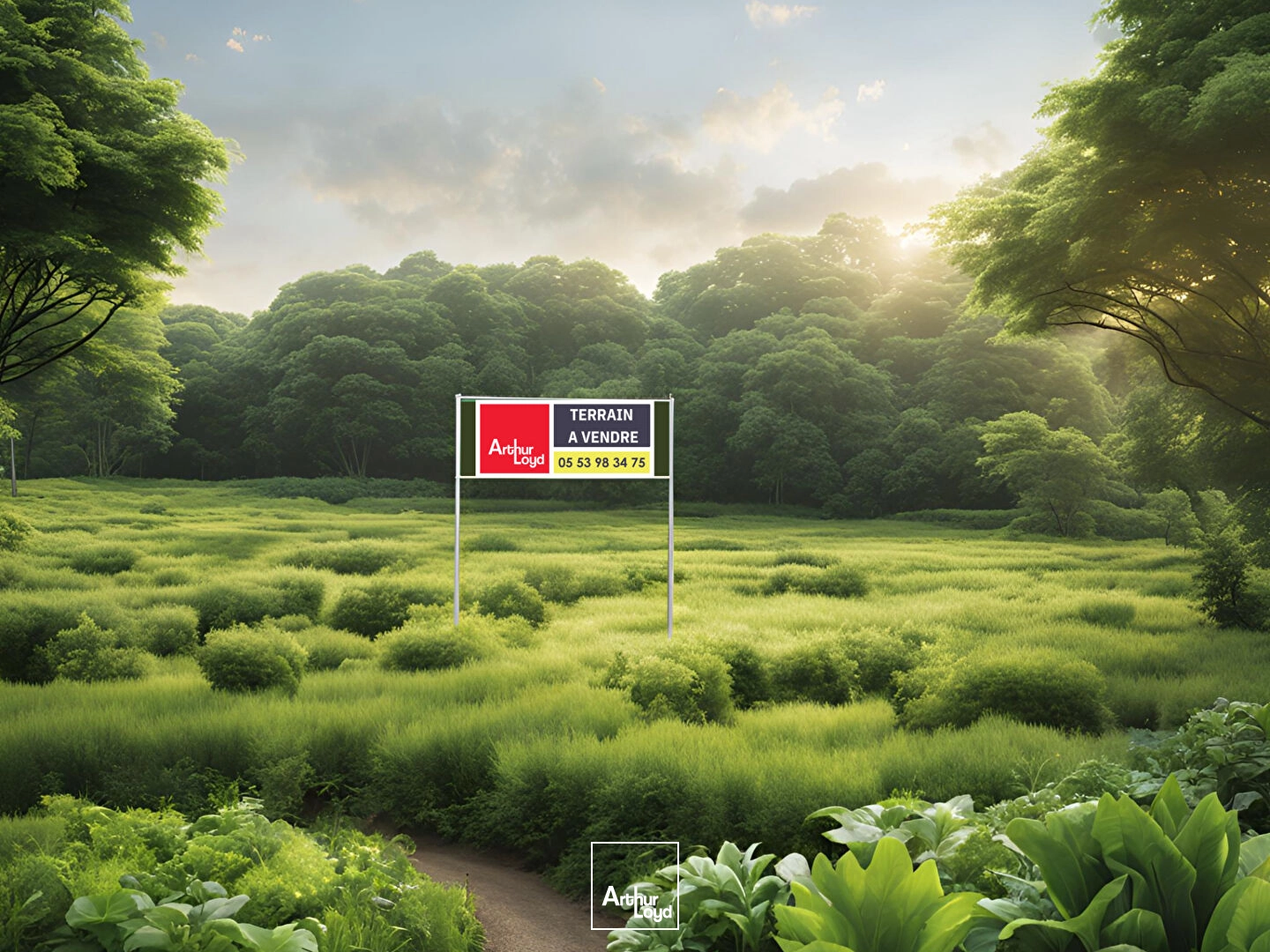 TERRAIN CONSTRUCTIBLE AVENUE DE LORRAINE A VIC FEZENSAC. POUR PROJET PROFESSIONNEL. 9574 M2