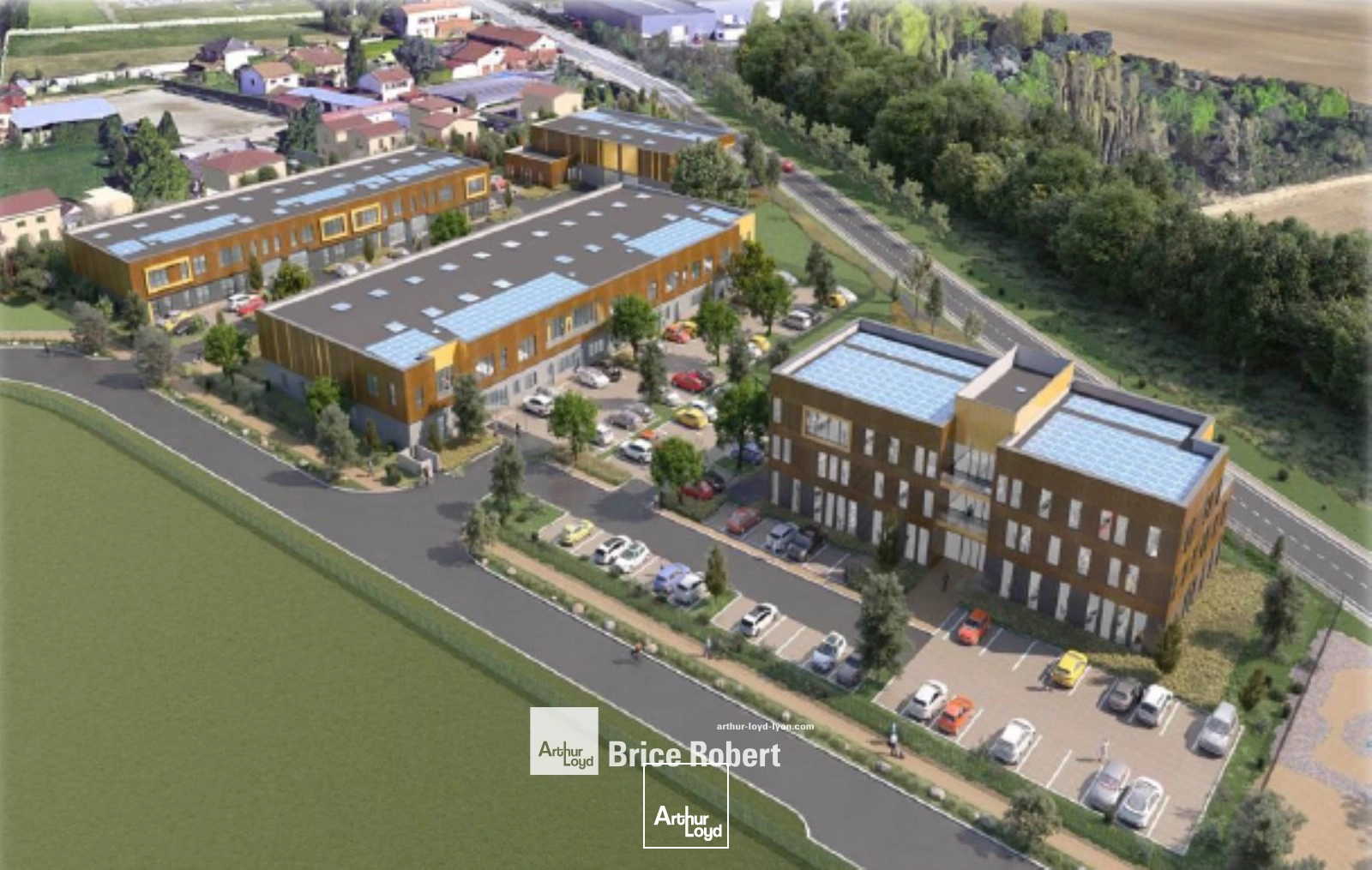 Différentes cellules dans parc neuf - disponible à la vente ou à la location - Situées à La Boisse