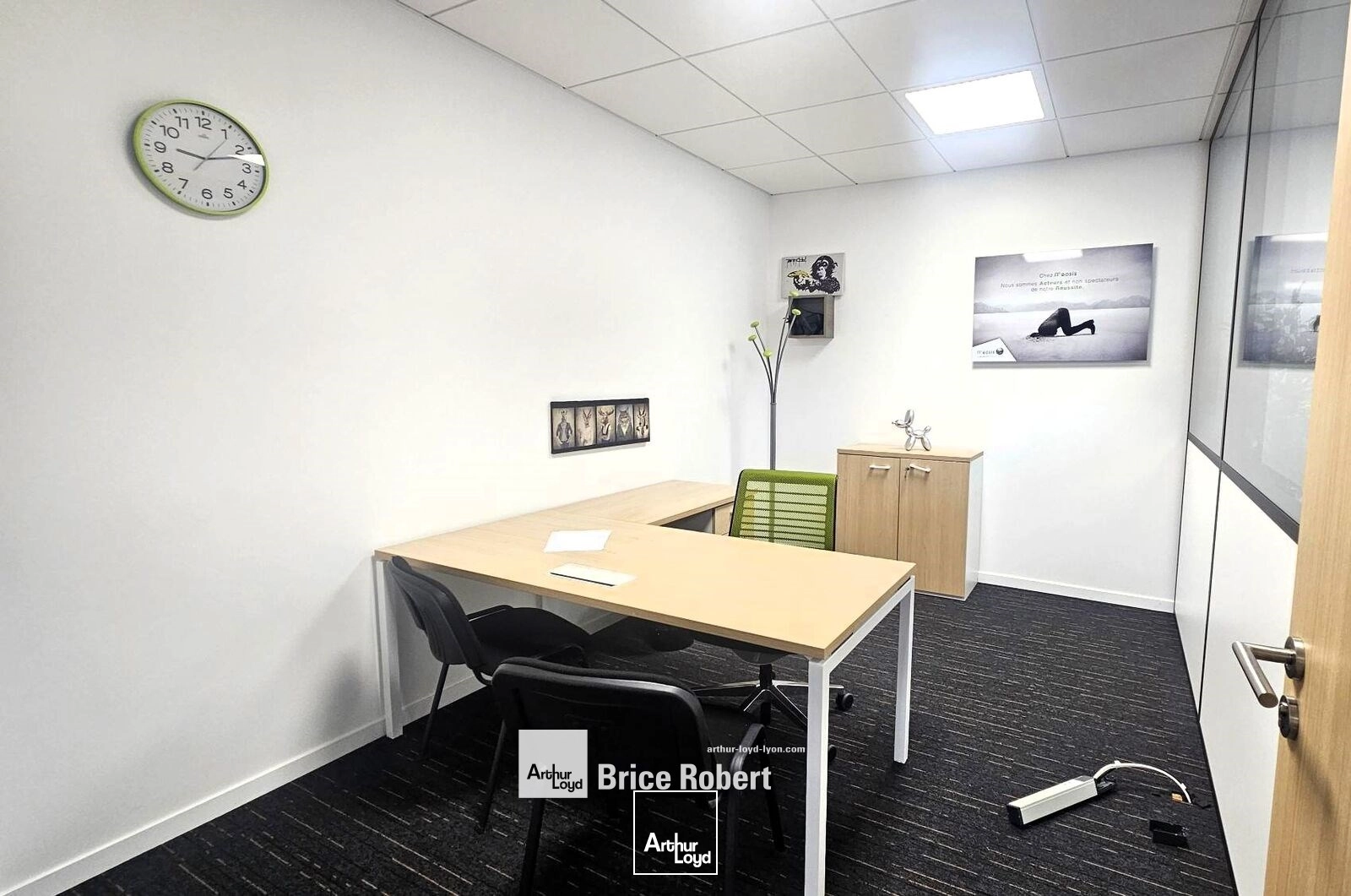 A louer - PLUG & PLAY - Bureaux aménagés - Limonest