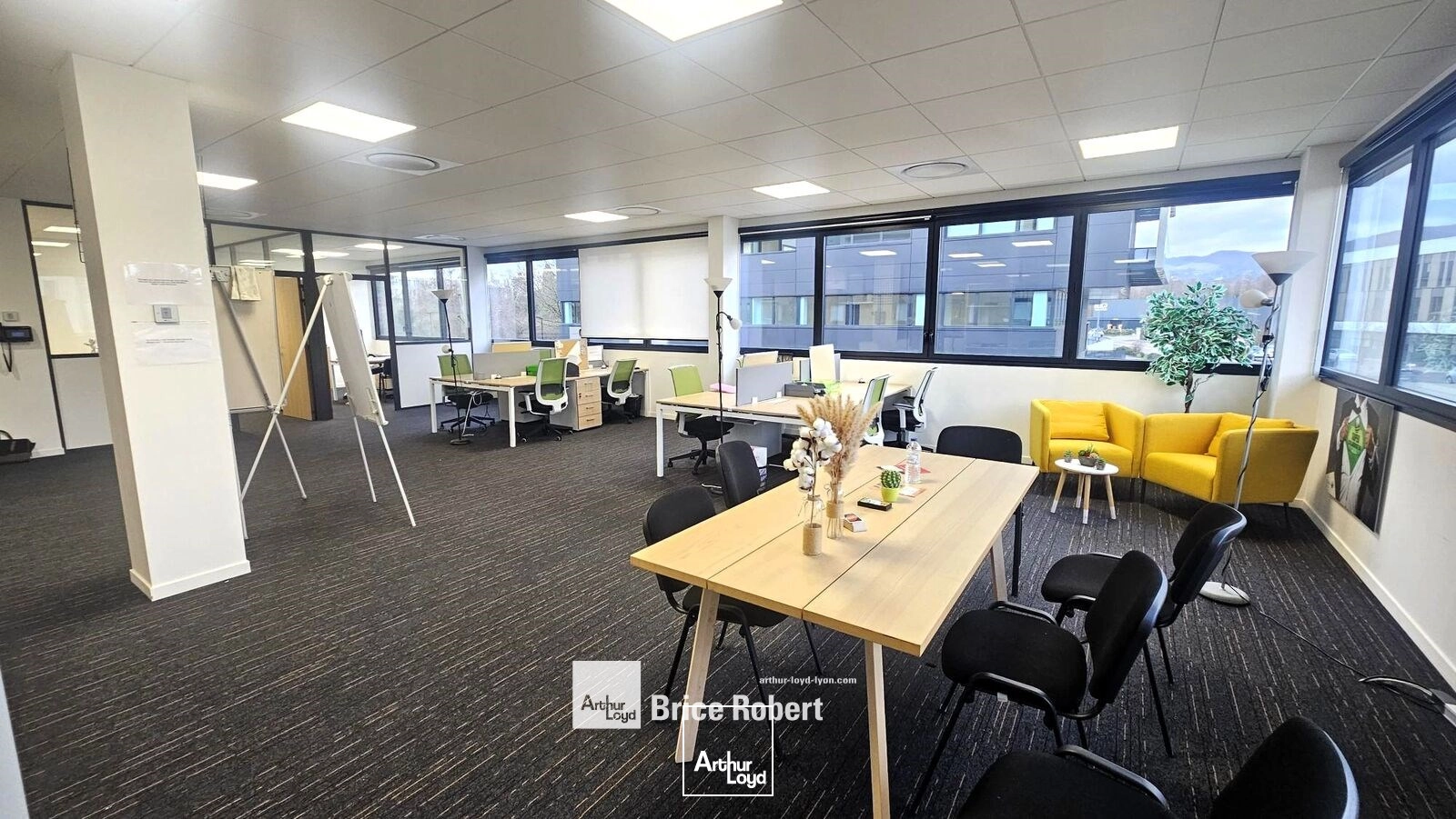 A louer - PLUG & PLAY - Bureaux aménagés - Limonest