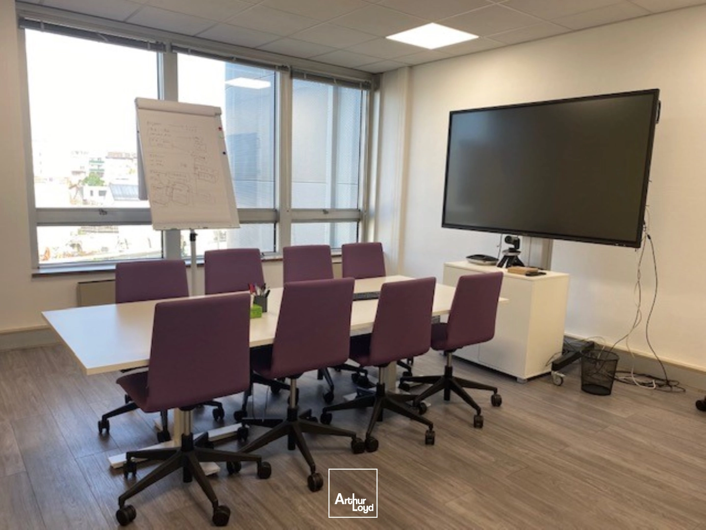 Bureaux lumineux à Colombes, possibilité d'ERP