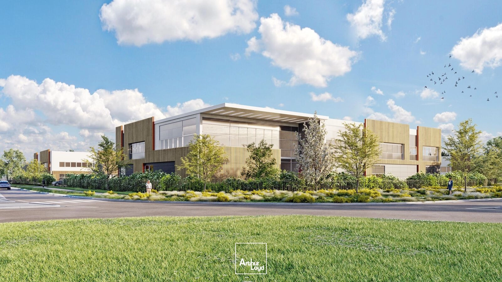 Bâtiment d'activité neuf à vendre - 3&nbsp;959 m² - Louvres - À 5 min de la gare RER D