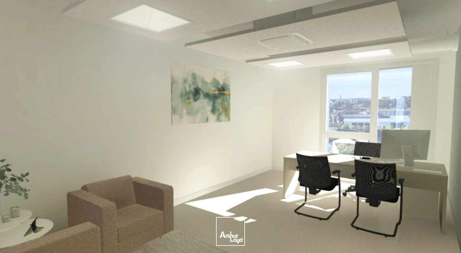 À LOUER - PLATEAUX DE BUREAUX NEUFS AU COEUR DE LA ZI MARCEL DORET