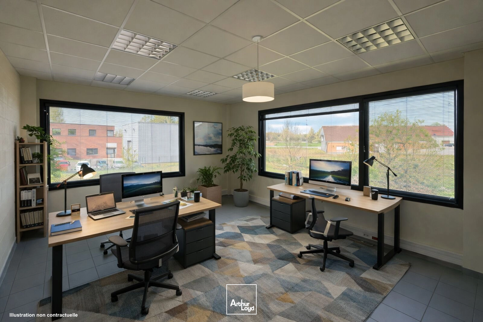 Bureaux - Location - SAINT AMAND LES EAUX - 59230 - 350-350 - 7641159