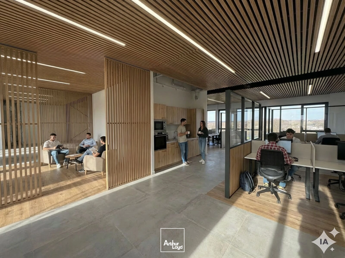 Bureaux - Location - SARAN - 45770 - 104.51-1090.39 - 7653149