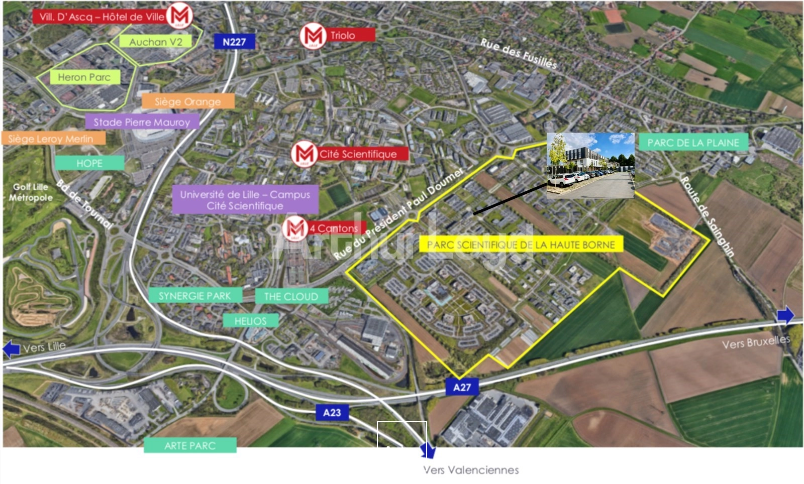 Bureaux - Location - VILLENEUVE D'ASCQ - 59650 - 2449-2449 - 7719396