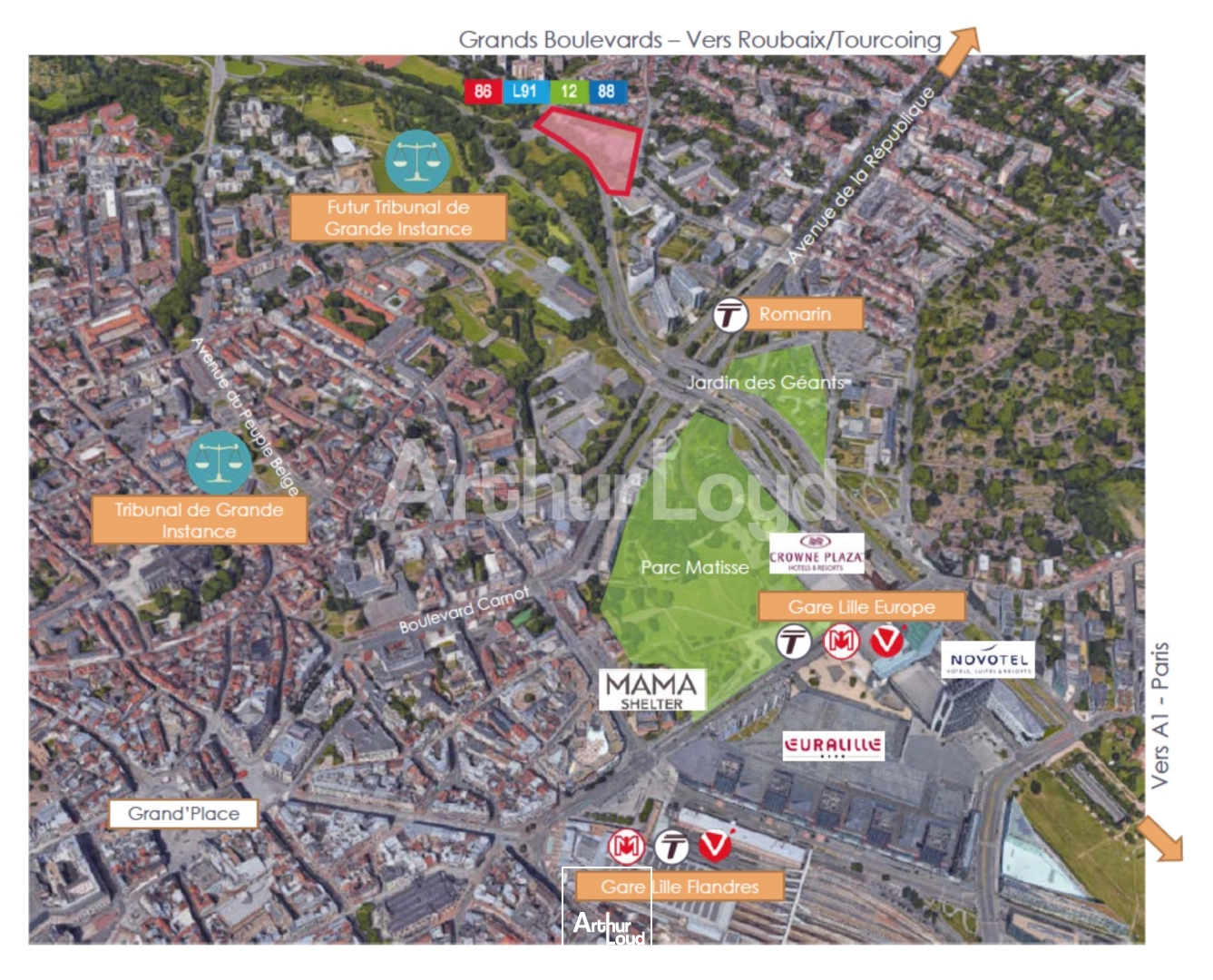 Locaux commerciaux - Location - LA MADELEINE - 59110 - 223.45-470.12 - 7719465