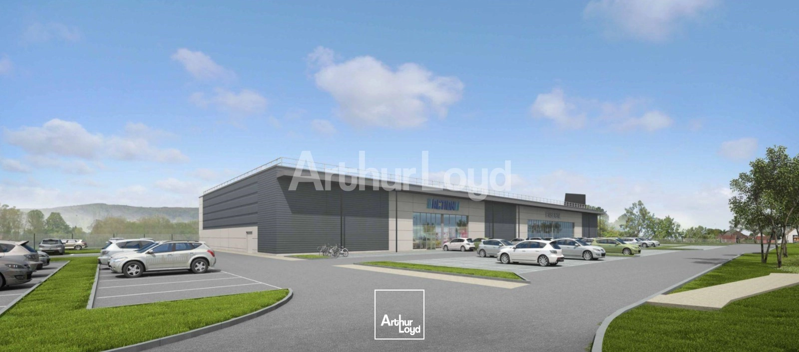 Locaux commerciaux - Location - MONTIGNY EN GOHELLE - 62640 - 500-1600 - 7722059