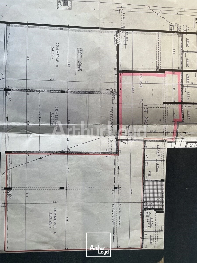 Locaux commerciaux - Location - LE TOUQUET PARIS PLAGE - 62520 - 147.77-147.77 - 7722660