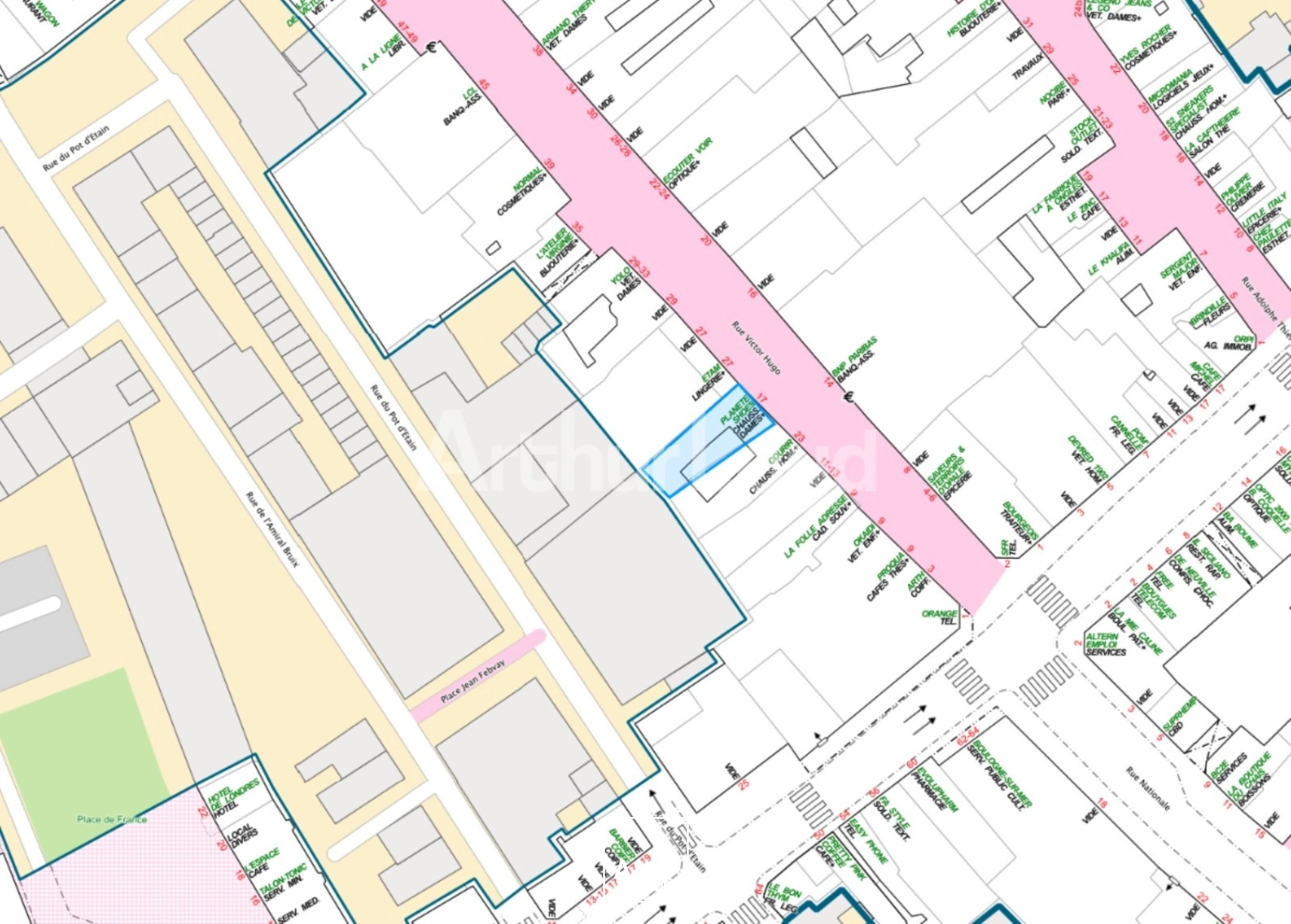 Locaux commerciaux - Location - BOULOGNE SUR MER - 62200 - 210-210 - 7722946