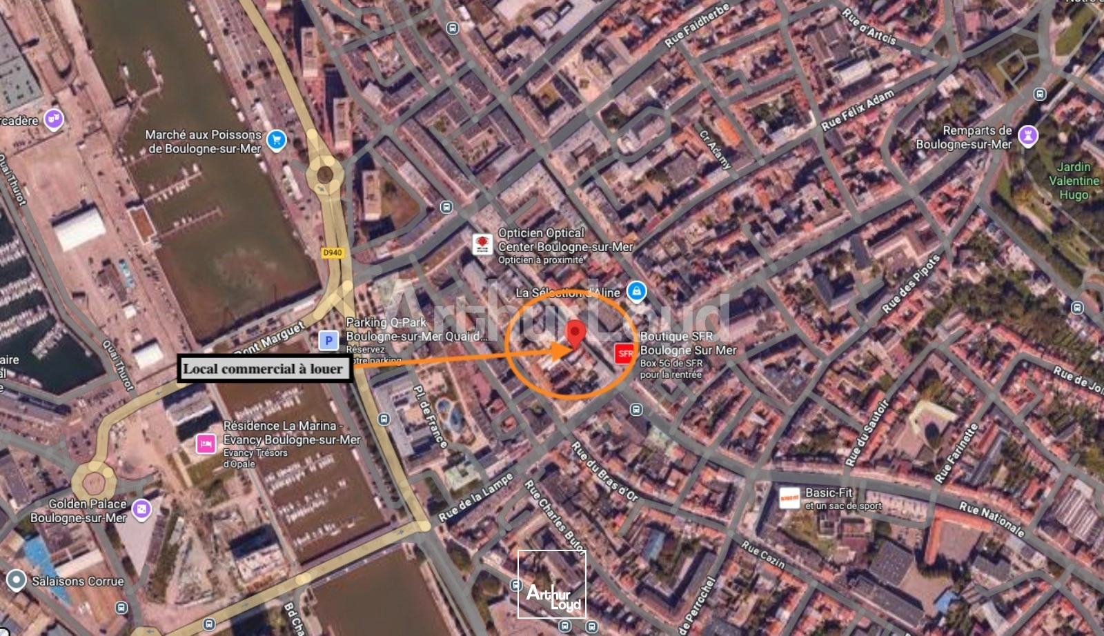 Locaux commerciaux - Location - BOULOGNE SUR MER - 62200 - 210-210 - 7722944