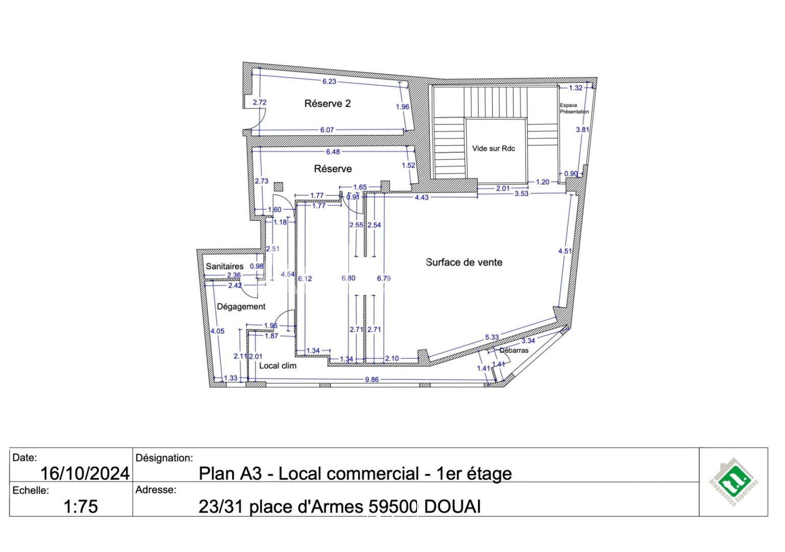 Locaux commerciaux - Location - DOUAI - 59500 - 279-279 - 7723723