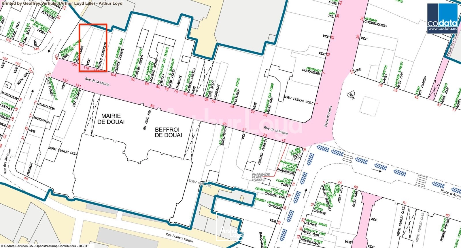 Locaux commerciaux - Location - DOUAI - 59500 - 122-122 - 7724589