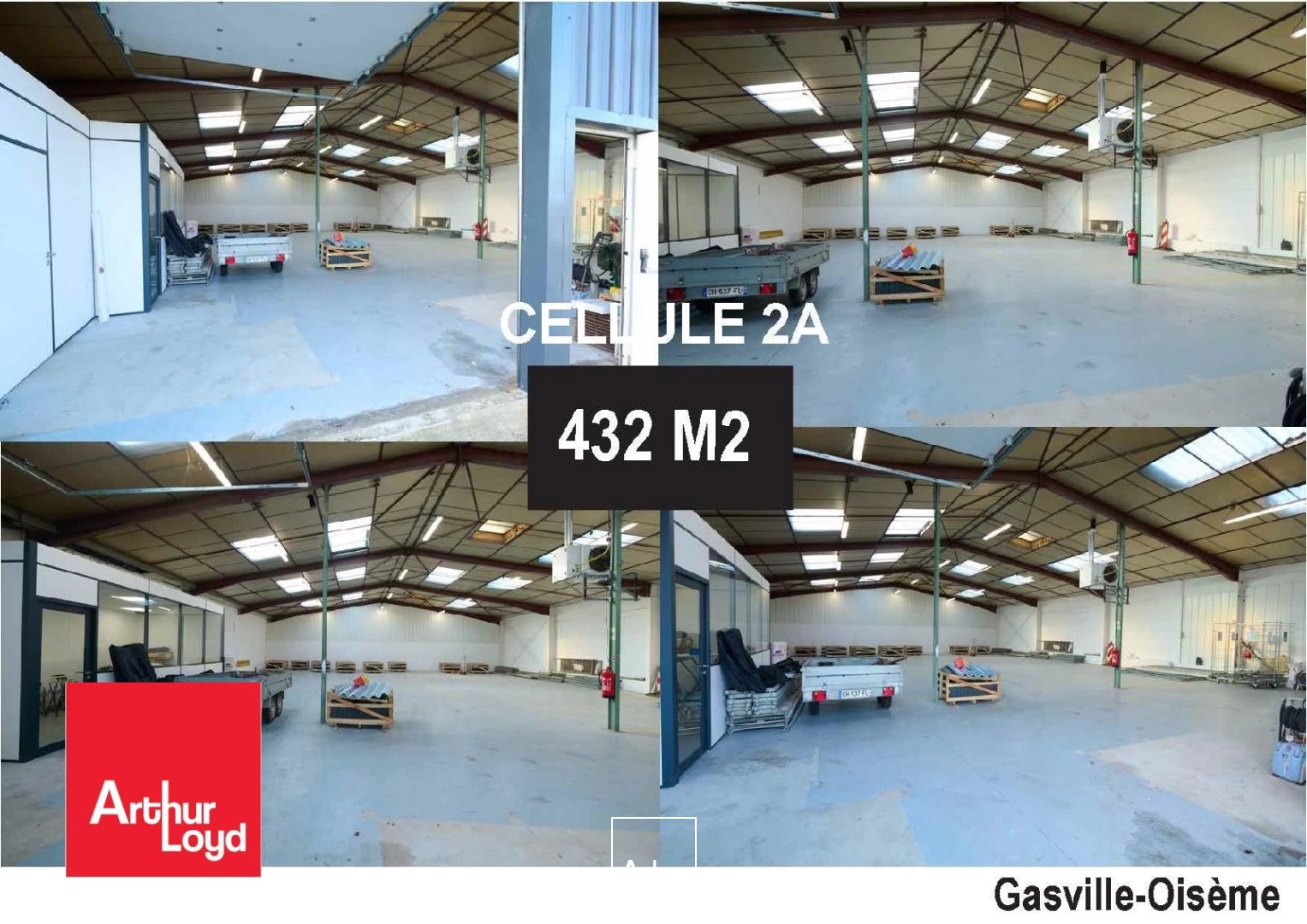 Locaux d'activité & Entrepôts - Location - GASVILLE OISÈME - 28300 - 432-432 - 7800784