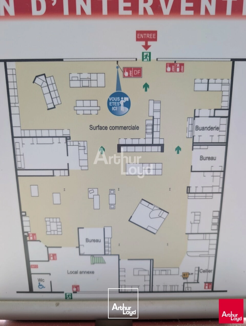 Locaux commerciaux - Location - LA CHAPELLE DES FOUGERETZ - 35520 - 510-510 - 7802457