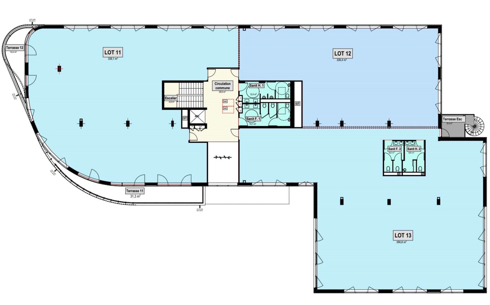 Bureaux - Location - DARDILLY - 69570 - 363.89-363.89 - 7827925