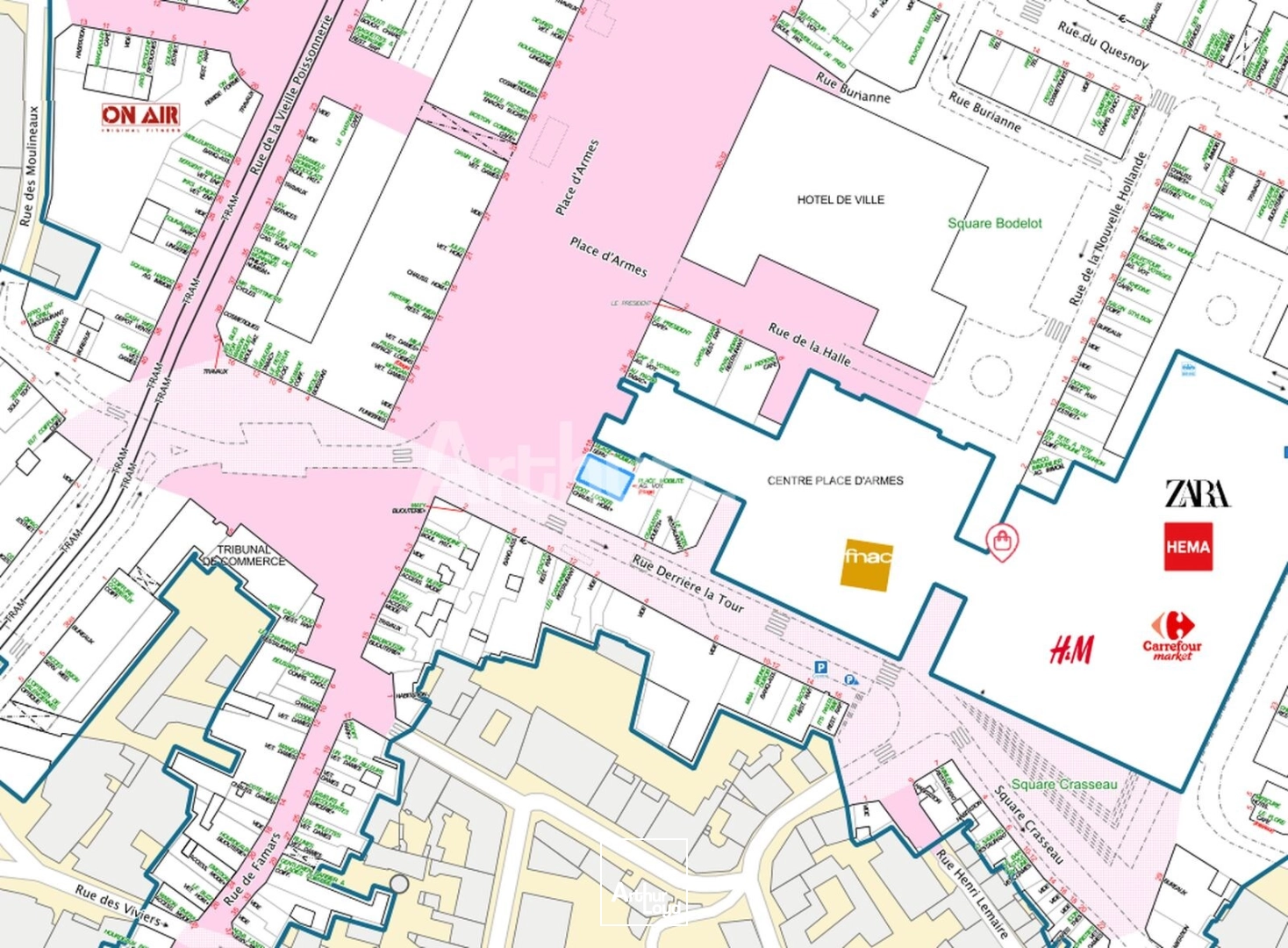 Locaux commerciaux - Location - VALENCIENNES - 59300 - 144.3-144.3 - 7828570