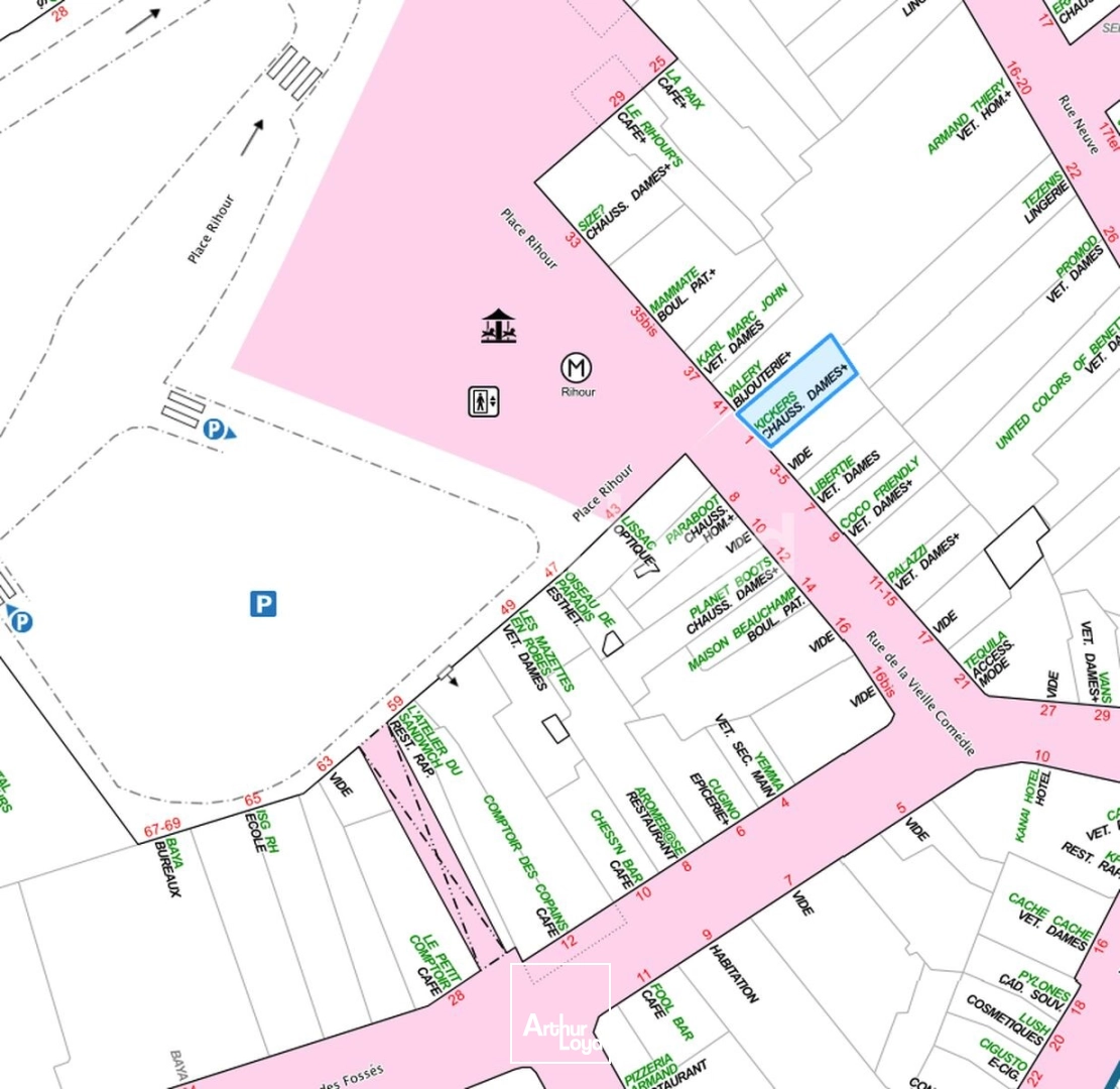 Locaux commerciaux - Location - LILLE - 59000 - 252.38-252.38 - 7845763