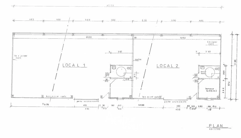 Locaux d'activité & Entrepôts - Location - DONZENAC - 19270 - 200-500 - 7877406
