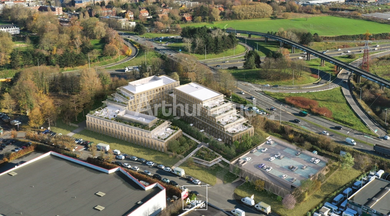 Bureaux - Location - VILLENEUVE D'ASCQ - 59650 - 529-13620 - 7879204