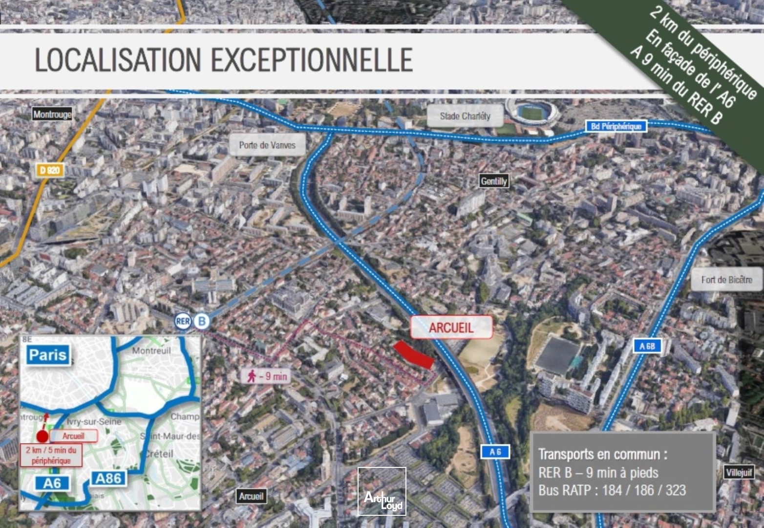 Bureaux - Location - ARCUEIL - 94110 - 268-268 - 7950178