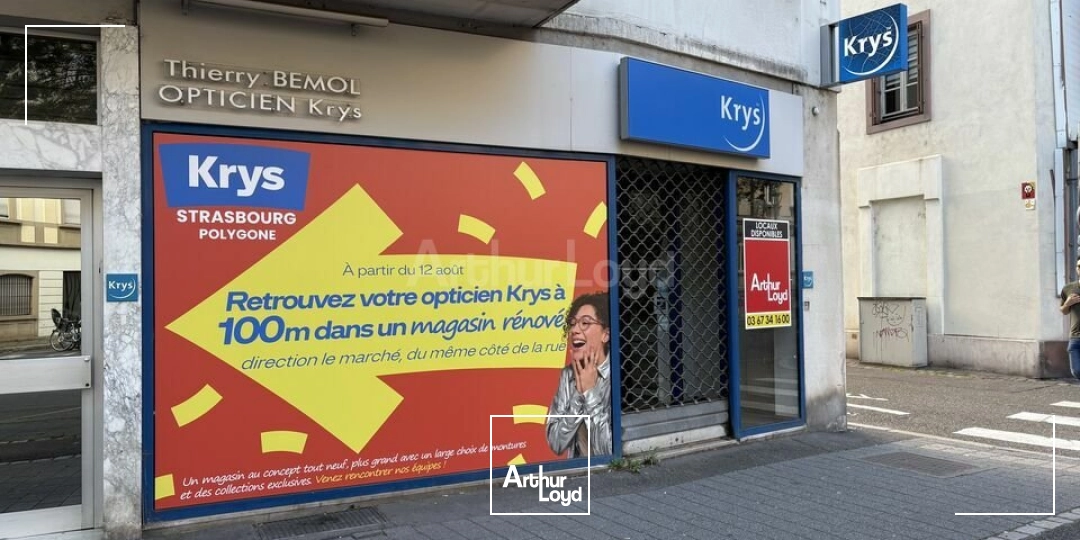 LOCAL COMMERCIAL à LOUER de 173 m²