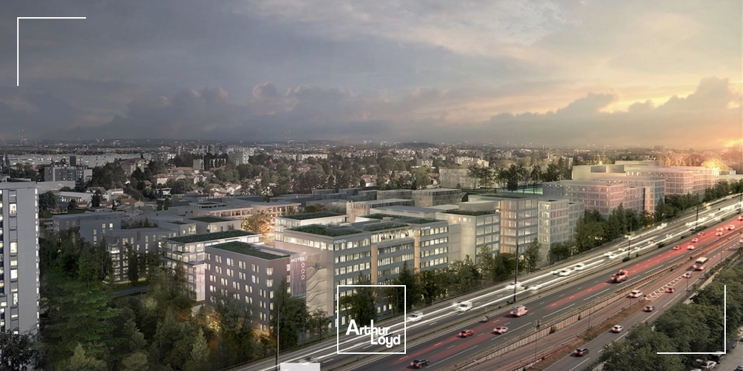 A louer - TERRA CAMPUS - Bureaux neufs dans la ZAC de la Clairière - Bron