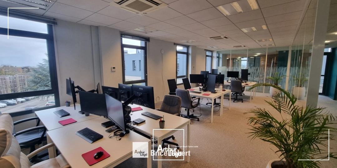 A louer - EQUALIS - Bureaux sur la Techlid - Ecully