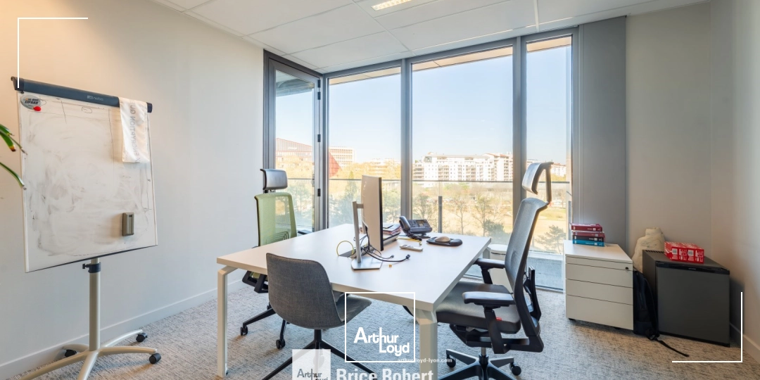 A louer - SKY 56 - Bureaux aménagés - Lyon 3ème Part-Dieu