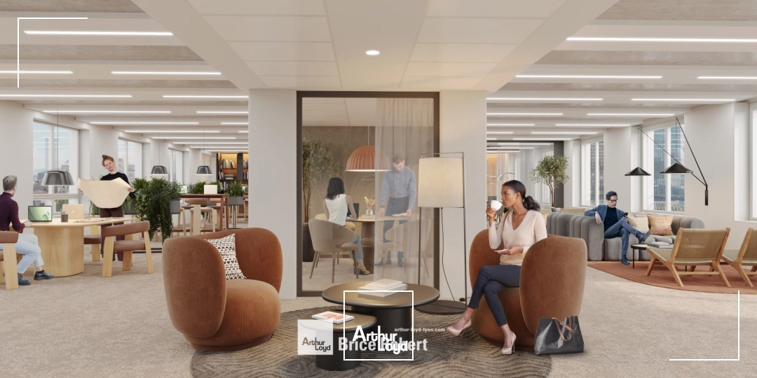 A louer - SEED - Bureaux dans un immeuble neuf - Lyon 6ème Part-Dieu