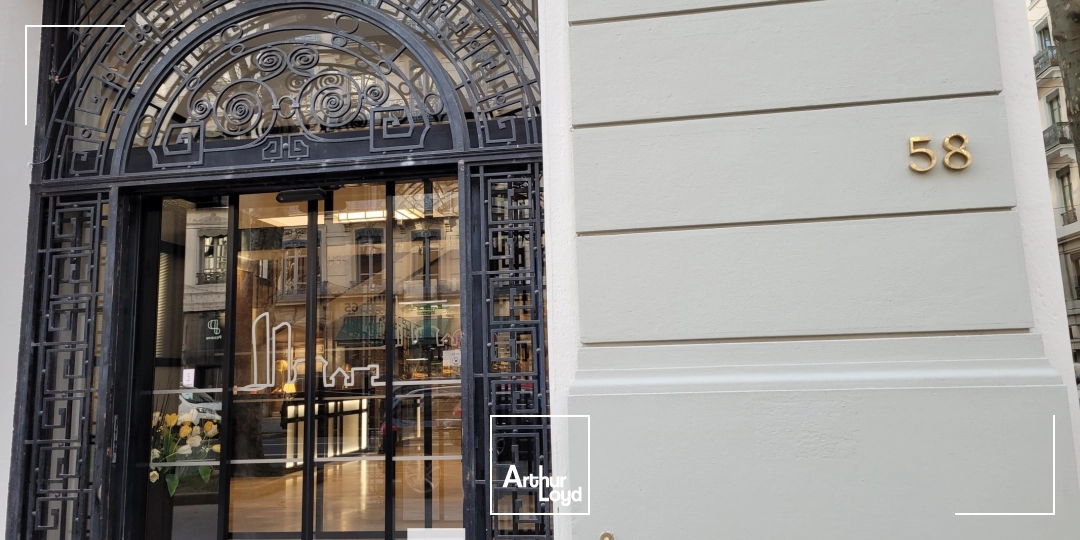 A louer - Bureaux dans hotel particulier - Lyon 6ème