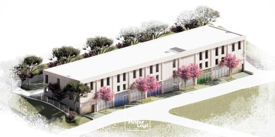 Bureaux neufs à vendre ou à louer - Ensemble immobilier divisible à Mèze sur axe stratégique RD613
