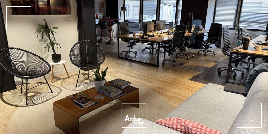 Bureaux à louer Lille Centre - Vue Quai de Wault - Plateaux de 200 à 300 m² haut standing et modulables